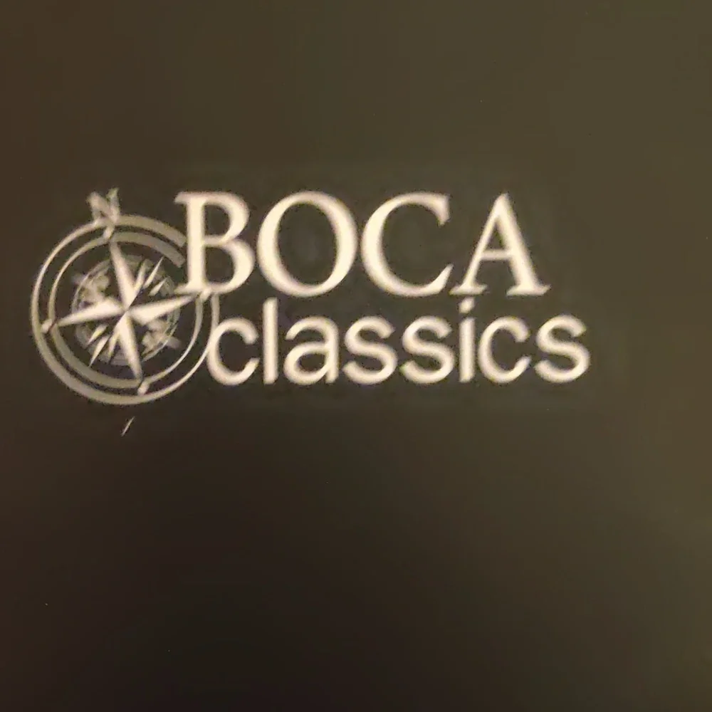 Boca Classics Men's Black Trifold Wallet NIB